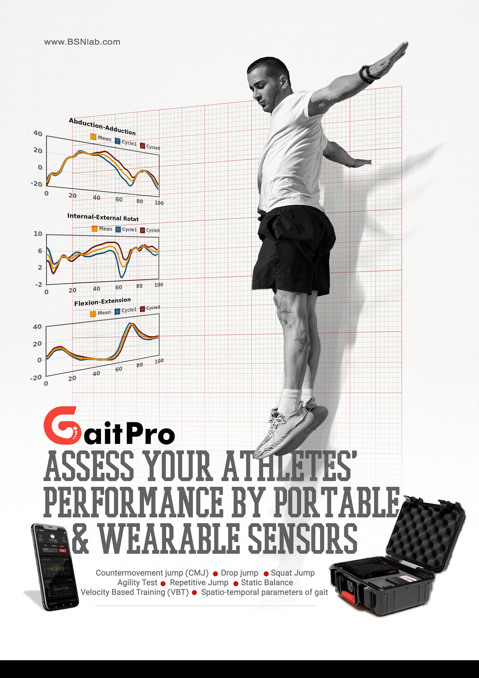 سنسورهای بی‌سیم GaitPro